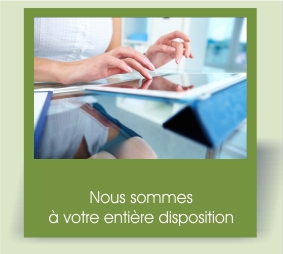 NOUS SOMMES A VOTRE ENTIERE DISPOSITION